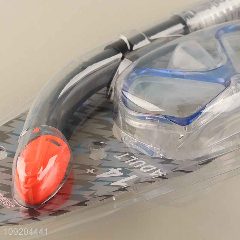 Good Quality Adults Snorkel Set Anti Fog Scuba Diving Mask and Snorkel Set