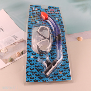 Good Quality Adults Diving Mask and Snorkel Set Snorkeling Gear for Women Men