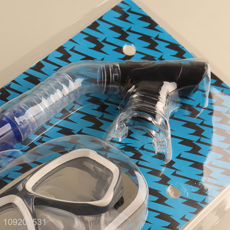 Good Quality Adults Diving Mask and Snorkel Set Snorkeling Gear for Women Men