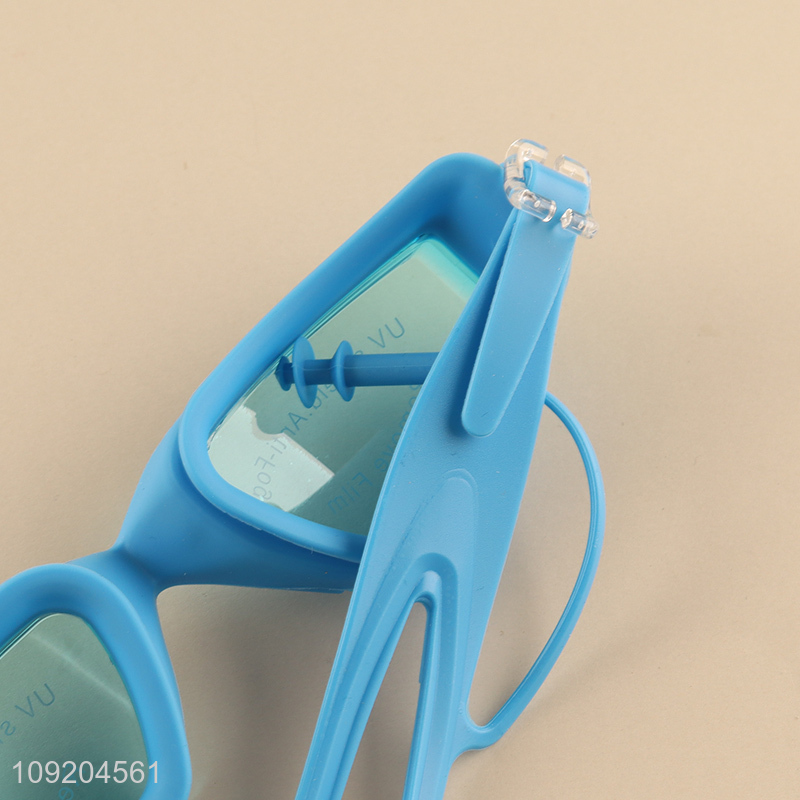 New Product Adults Swim Goggles Anti Fog Silicone Swimming Goggles