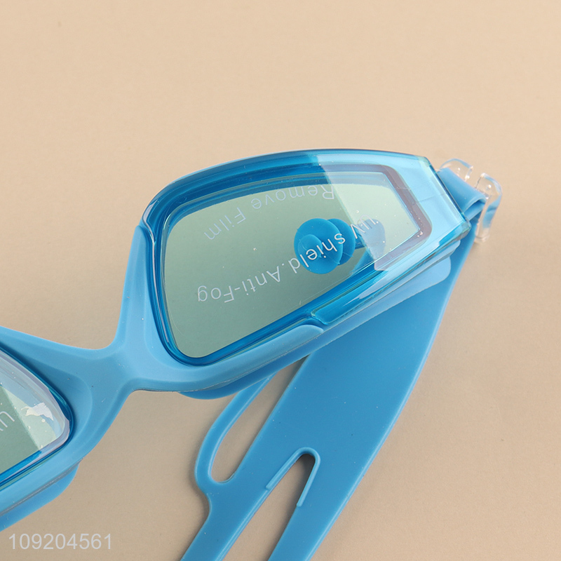 New Product Adults Swim Goggles Anti Fog Silicone Swimming Goggles