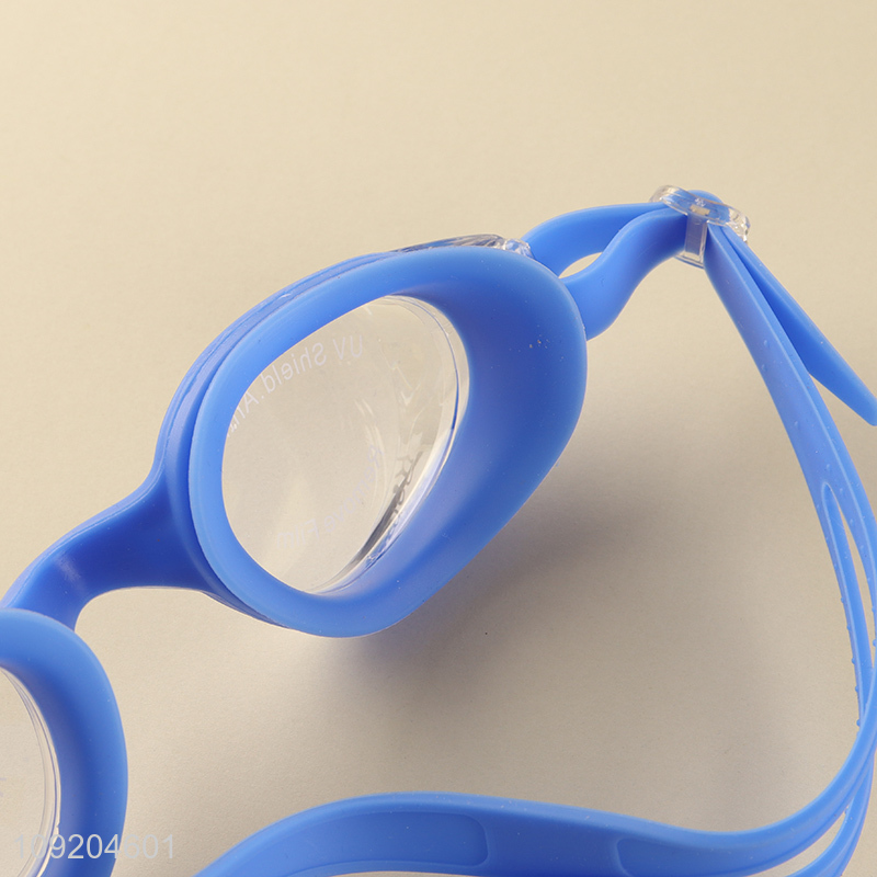 Factory Supply Adults Swimming Goggles Anti Fog Silicone Swim Goggles