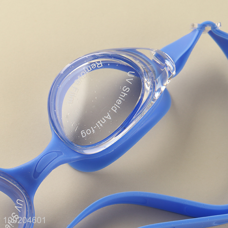 Factory Supply Adults Swimming Goggles Anti Fog Silicone Swim Goggles