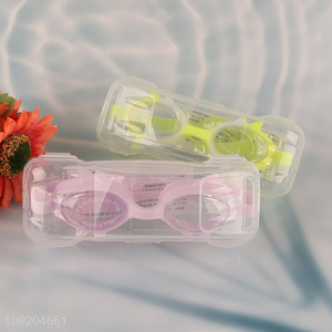 High Quality Kids Swimming Goggles Custom Anti Fog Silicone Swim Masks