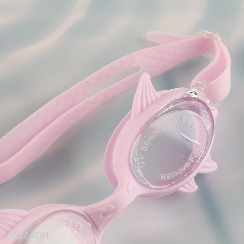 High Quality Kids Swimming Goggles Custom Anti Fog Silicone Swim Masks