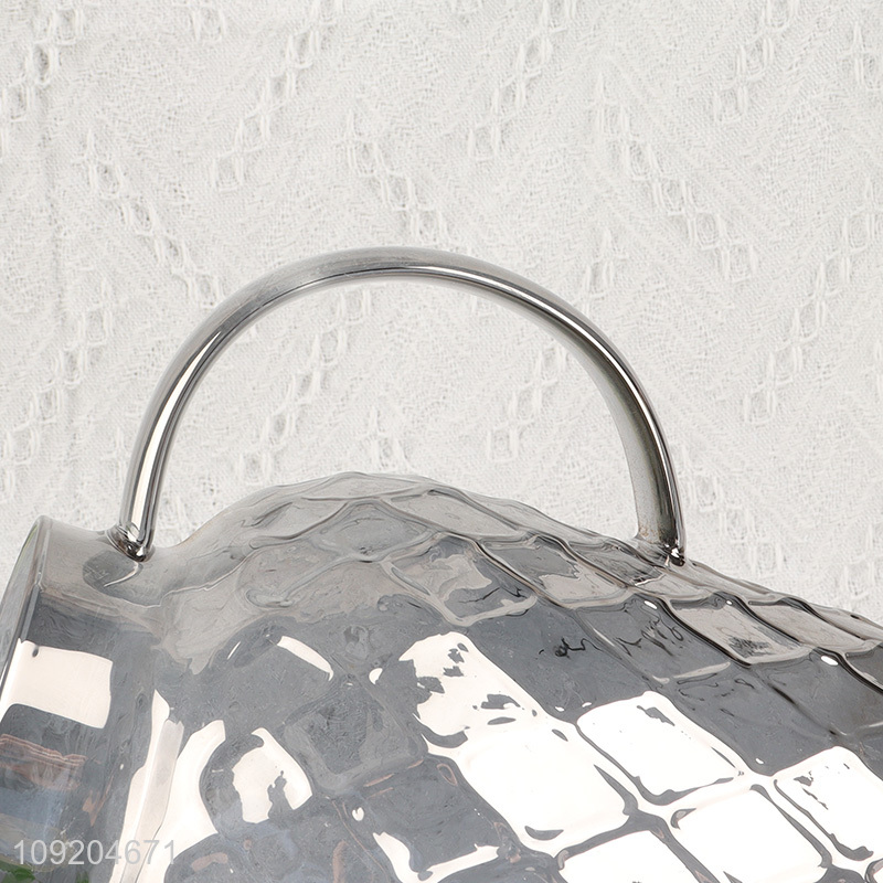 China products household glass tea kettle tea pot with handle