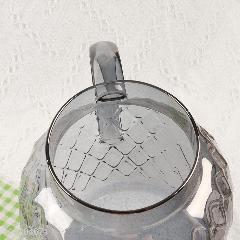 China products household glass tea kettle tea pot with handle