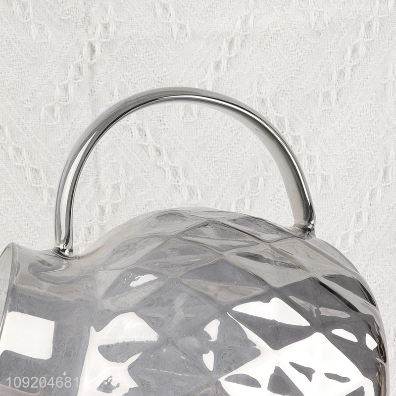 Top selling heat-resistant glass tea kettle tea pot for household