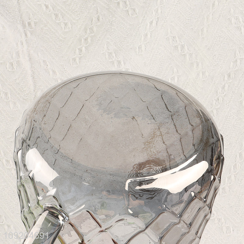 Hot selling home kitchen glass tea kettle tea pot with handle