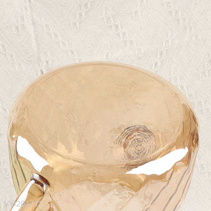 Best selling large capacity glass tea kettle tea pot with handle