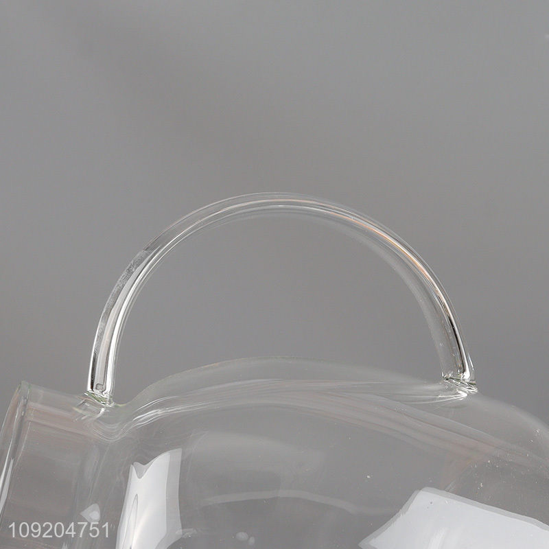 Hot products household kitchen glass tea pot tea kettle with handle