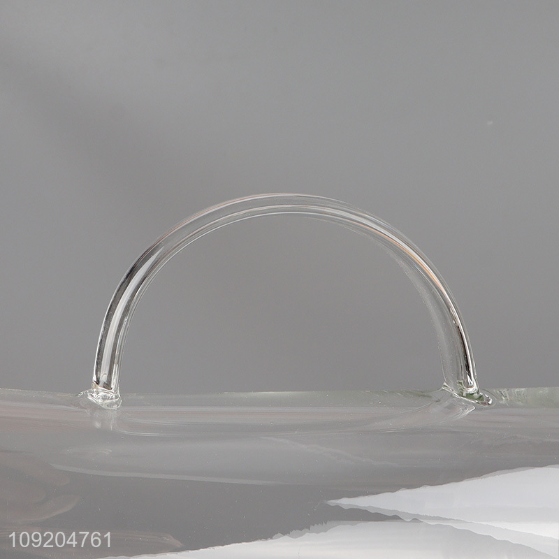 Factory supply clear glass kitchen water jug water pot for household