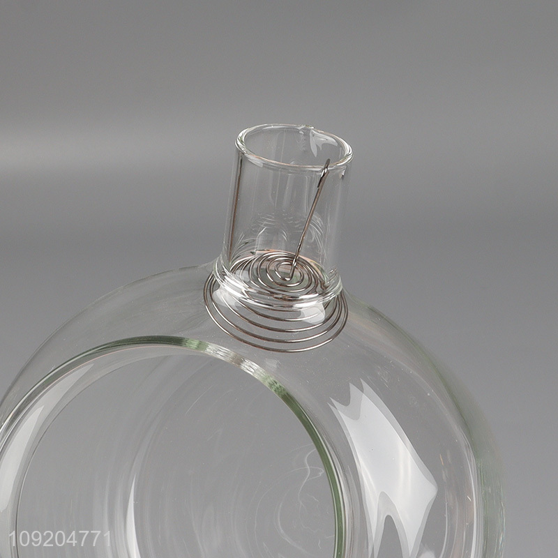 Top quality clear glass heat-resistant kitchen tea pot tea kettle