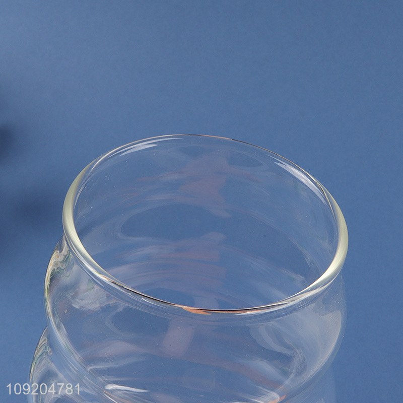 New arrival clear unbreakable glass water cup drinking cup for sale