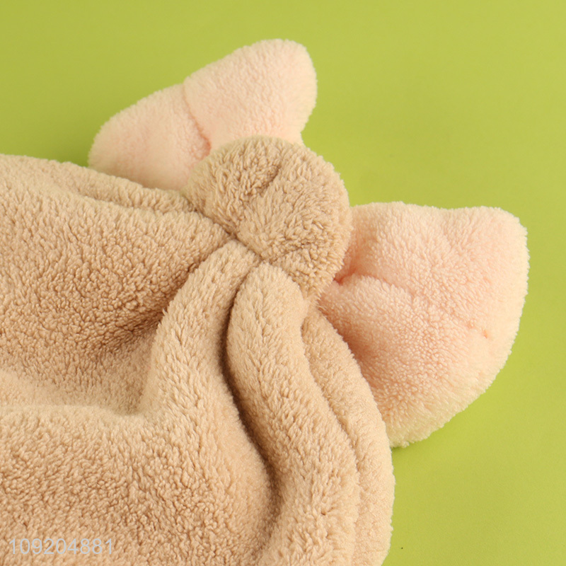 Wholesale Microfiber Hair Towel Ultra Absorbent Hair Drying Towel for Women