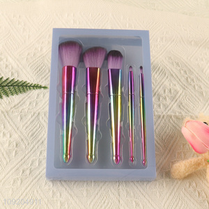 Hot Selling 5PCS Professional Makeup Brush Set Cosmetic Brush Set