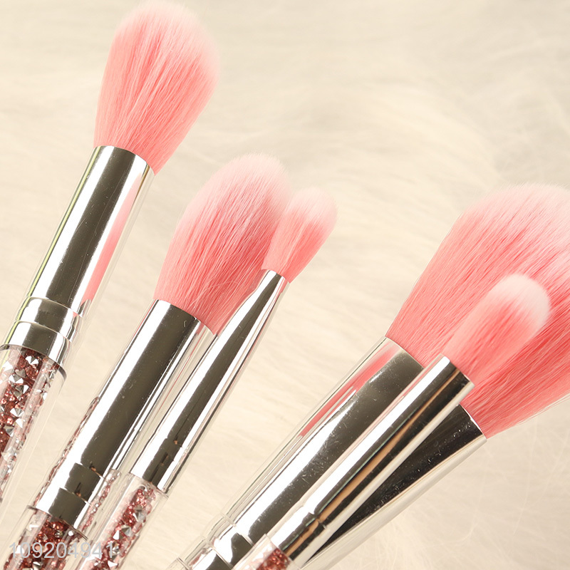 China Imports 5PCS Professional Cosmetic Brush Set Makeup Brush Set