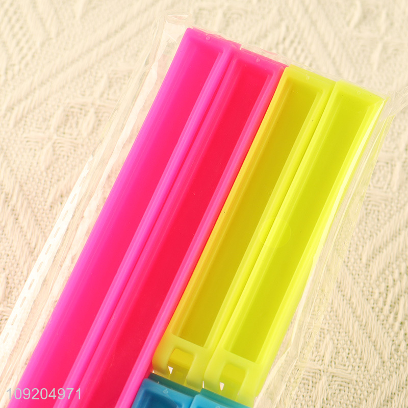 Online Wholesale 6PCS Plastic Chip Clips Bread Clips Food Bag Clips
