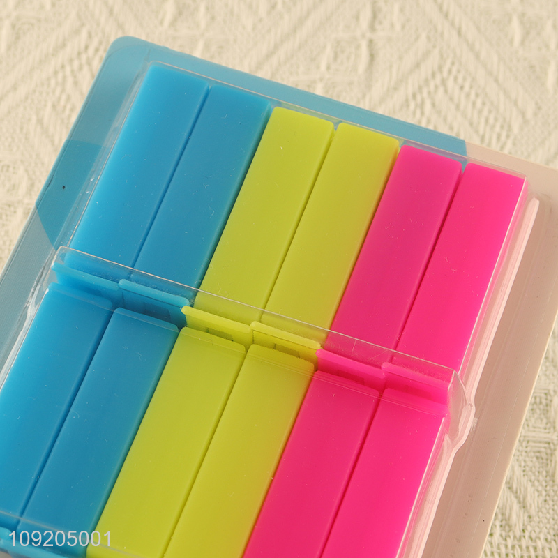 Hot Selling 9PCS Reusable Plastic Sealing Clips Food Chip Bag Clips