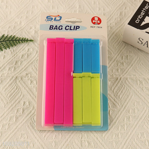 New Product 9PCS Plastic Sealing Clips Food Snack Bag Sealing Clips