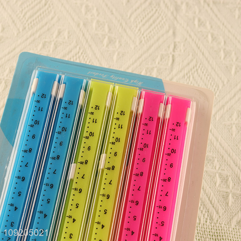 High Quality 6PCS Colorful Plastic Food Snack Bread Bag Sealing Clips