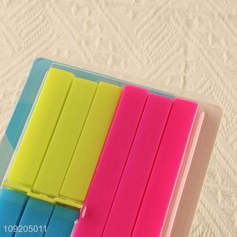 New Product 9PCS Plastic Sealing Clips Food Snack Bag Sealing Clips