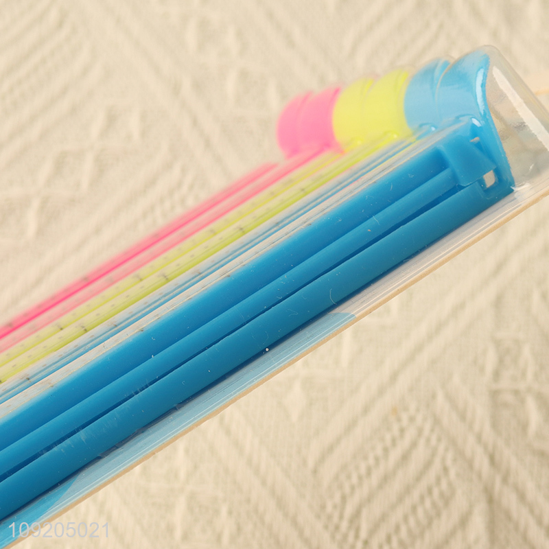 High Quality 6PCS Colorful Plastic Food Snack Bread Bag Sealing Clips