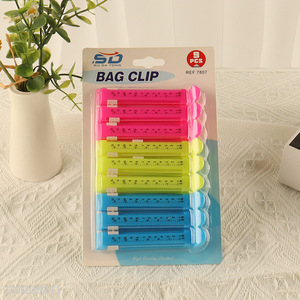 China Imports 9PCS Plastic Chip Clips Bread Clips Food Bag Clips
