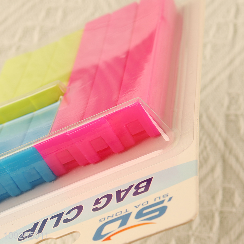 New Product 9PCS Plastic Sealing Clips Food Snack Bag Sealing Clips