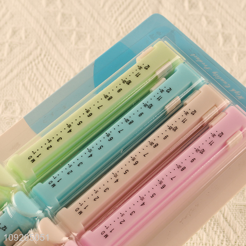 Factory Supply 8PCS Chip Clips Food Bag Clips Plastic Sealing Clips