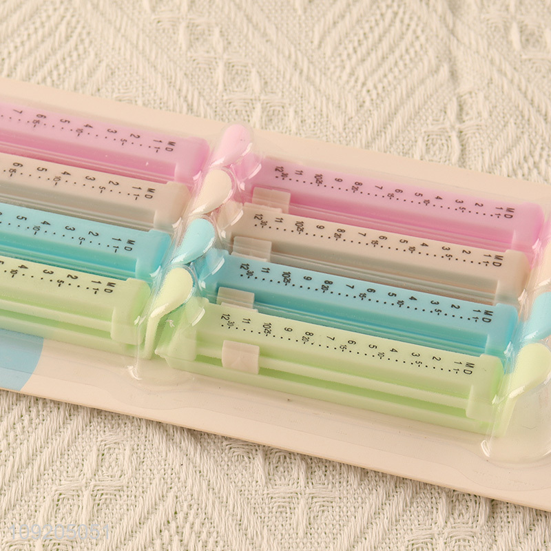 Factory Supply 8PCS Chip Clips Food Bag Clips Plastic Sealing Clips