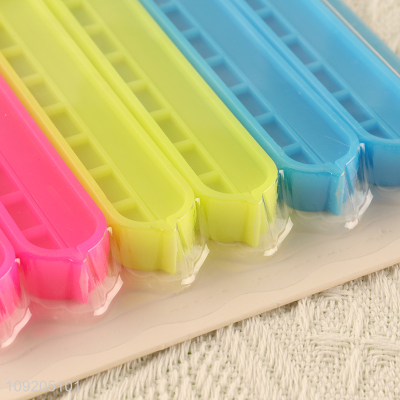 New Product 6PCSplastic Sealing Clips for Food And Snack Chip Bag