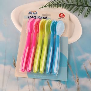 China Imports 6PCS Plastic Food Bag Clips Plastic Bag Sealing Clips