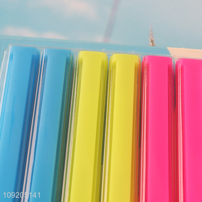 Factory Supply 6PCS Reusable Plastic Sealing Clips Food Chip Bag Clips