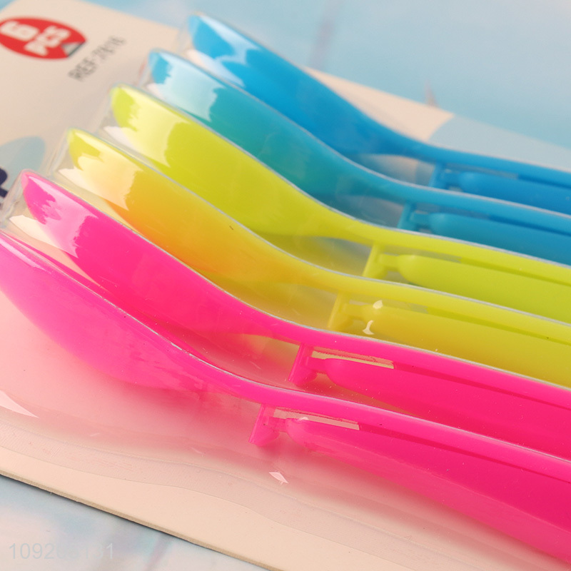 China Imports 6PCS Plastic Food Bag Clips Plastic Bag Sealing Clips