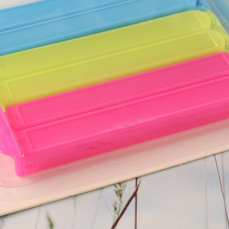 Good Quality 6PCS Colorful Plastic Food Snack Bread Bag Sealing Clips