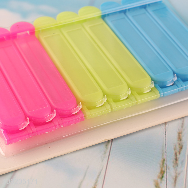 New Arrival 9PCSplastic Sealing Clips for Food And Snack Chip Bag