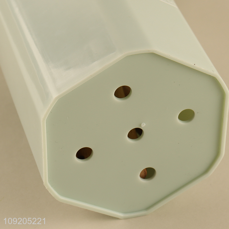 High Quality 12PCS Wooden Handle Plastic Kitchen Utensils Set with Holder