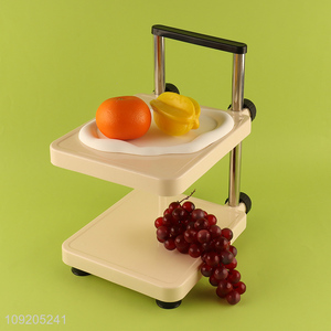 Online Wholesale 2 Layered Pot Storage Rack Kitchen Cookware Storage Rack