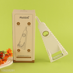 High Quality Multifunctional Bottle Can Opener with Peeler Kitchen Gadgets