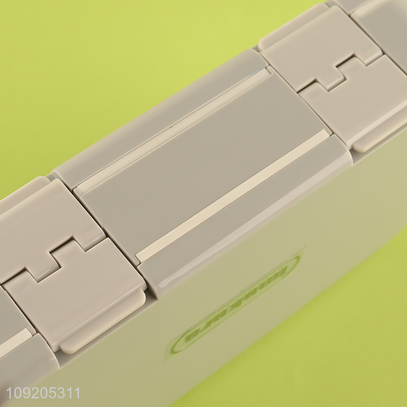 China Imports 7-Day Pill Organizer Portable Double Sided Travel Pill Case