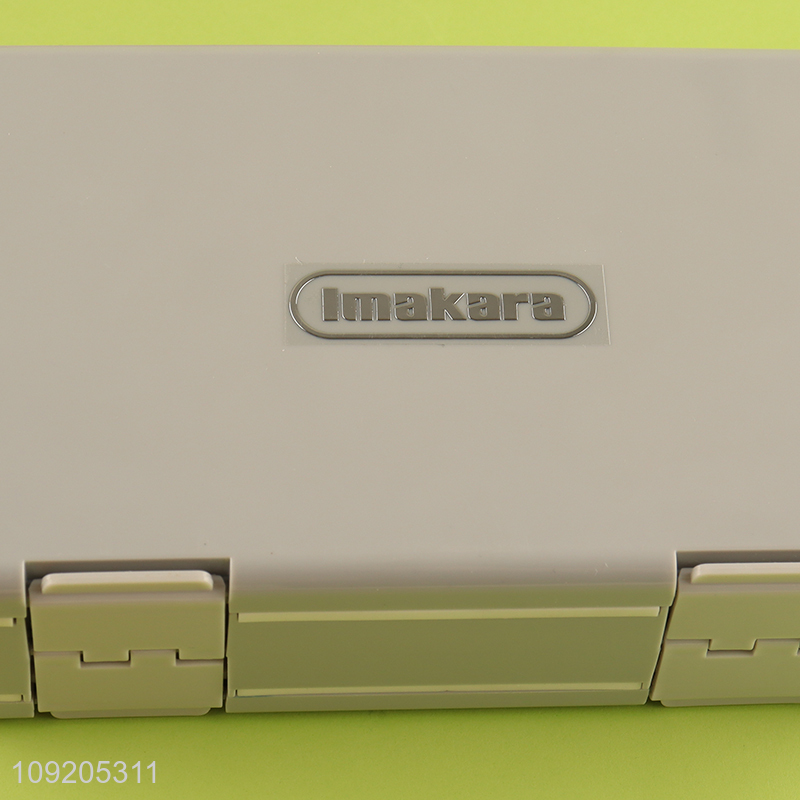 China Imports 7-Day Pill Organizer Portable Double Sided Travel Pill Case