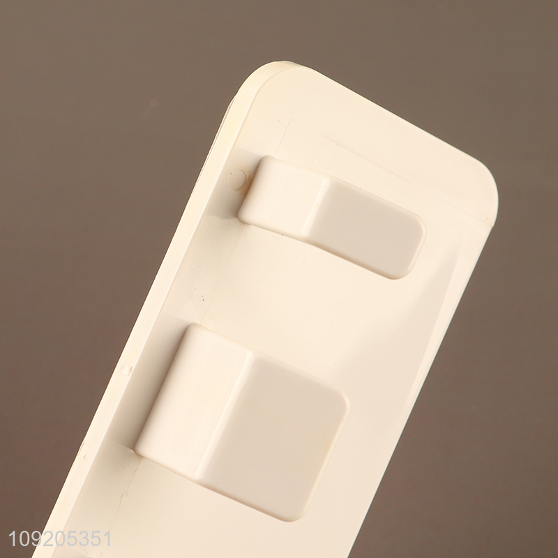 New Arrival No Drilling Adhesive Wall Mounted Power Plug Holder