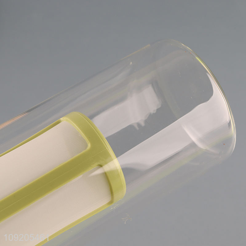 Wholesale Portable Glass Cold Brew Coffee Maker Coffee Fruit Tea Tumbler