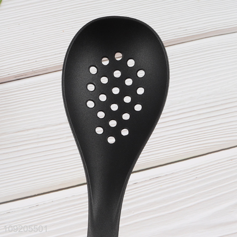 Hot selling kitchen utensil slotted ladle for home restaurant