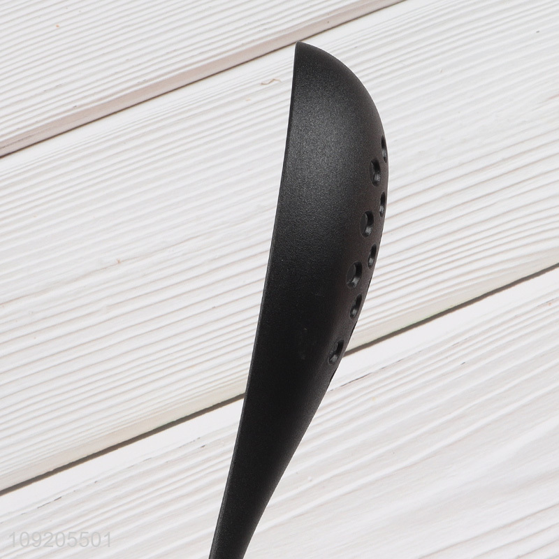 Hot selling kitchen utensil slotted ladle for home restaurant