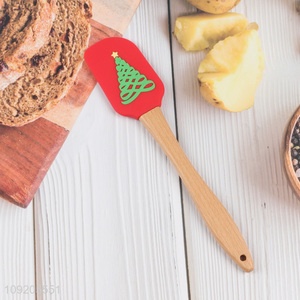 Yiwu market christmas series baking tool butter spatula cheese spatula