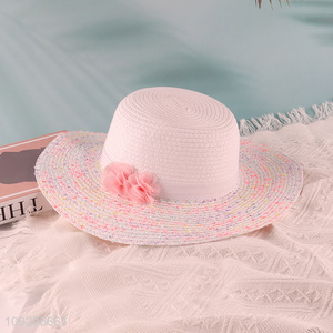 Good Quality Women'S Straw Hat Summer Beach Hat Outdoor Sun Hat