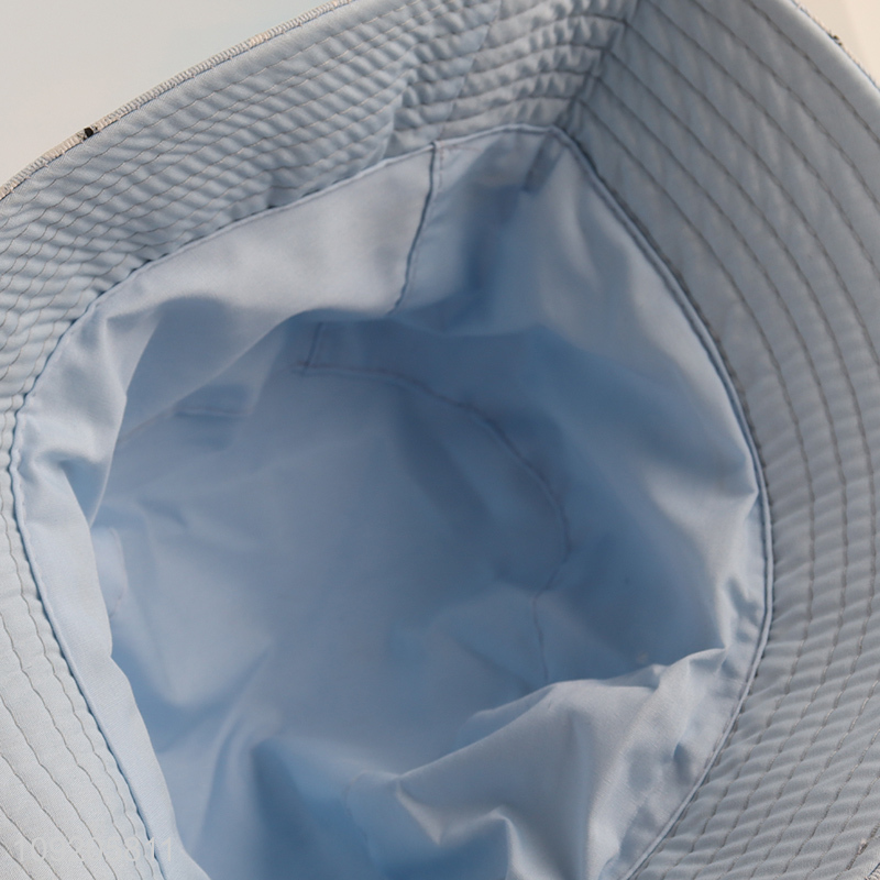Hot Selling Reversible Bucket Hat Floral Print Bucket Hat for Women