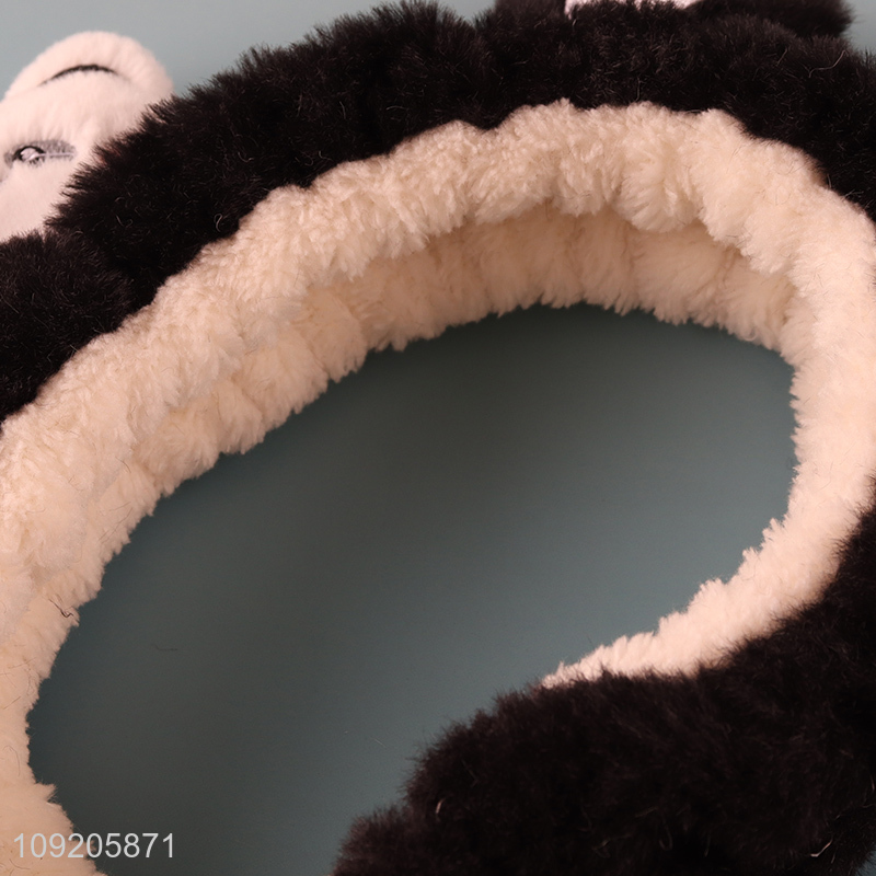 Online Wholesale Cute Panda Face Washing Headband Skincare Headband